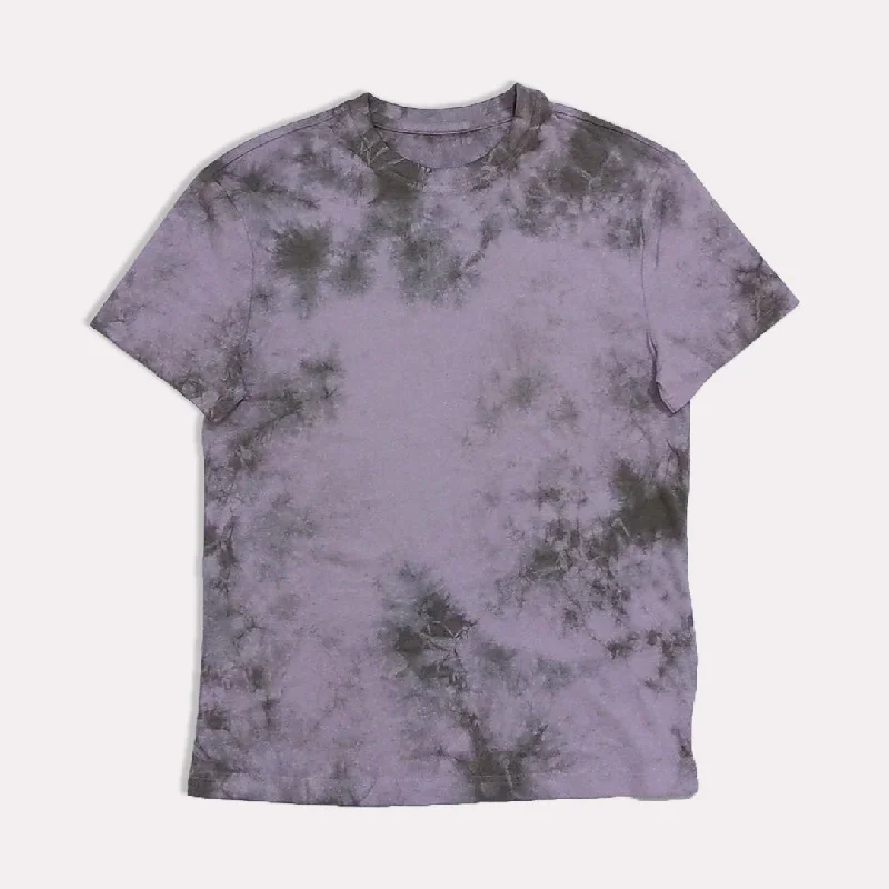 Everyday Apparel AR - Men 'Lavender' Tie-Dye Graphic Short Sleeve T-Shirt AR212
