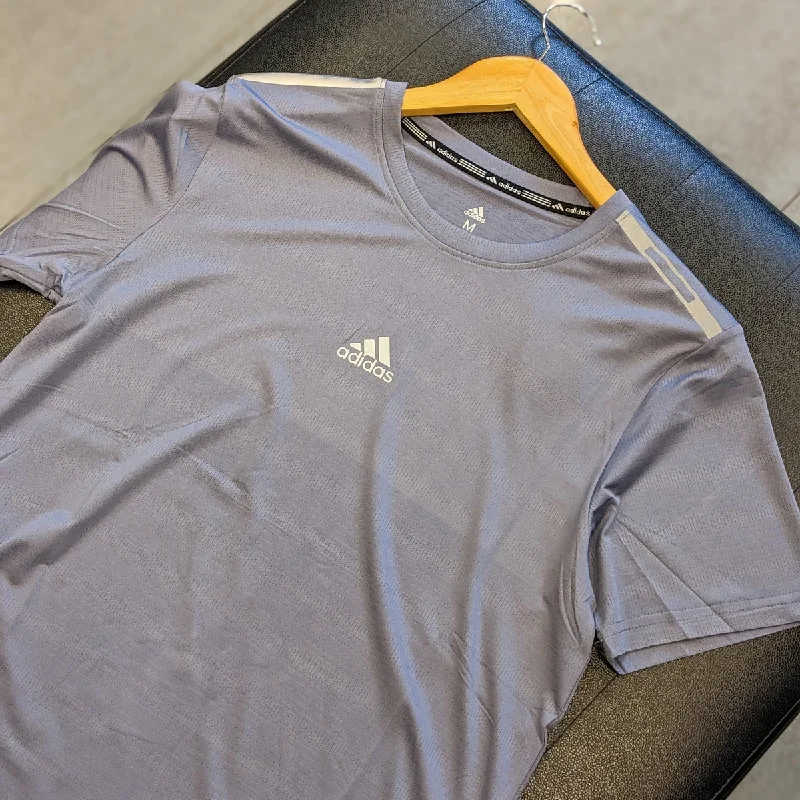 All-Weather Wear AD - Men 'Grey' Short Sleeve Dry Fit T-Shirt SP09