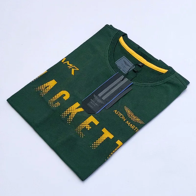 Modern Apparel HK - Men 'Green' Hackett Printed T-Shirt HK688