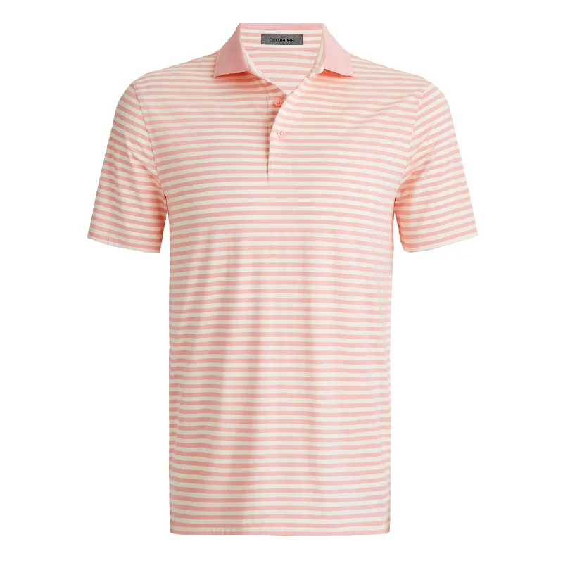 Easy Pants Perforated Stripe Tech Jersey Polo Amour - AW24