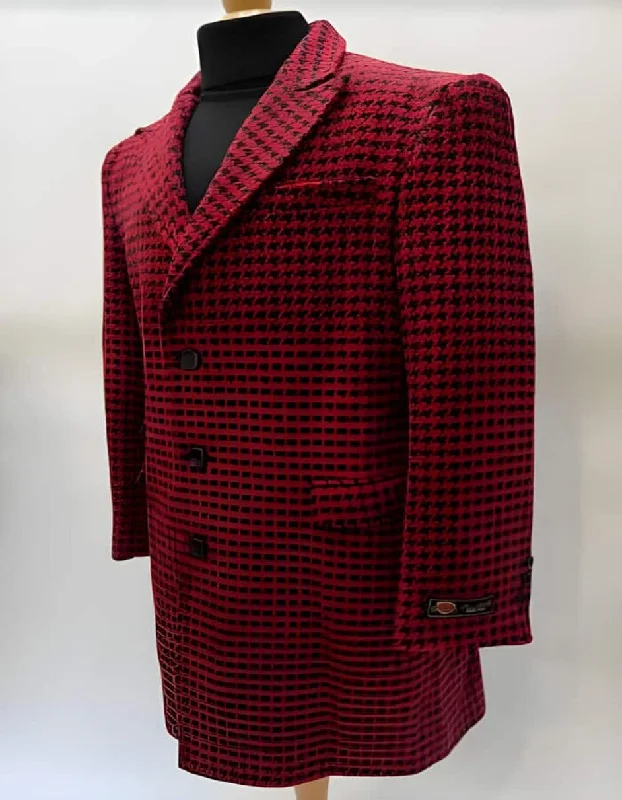 Urban Style Mens Overcoat - Topcoat For Men - Winter Fabric - Mens Plaid Overcoat - Wool Peacoat - Plaid Topcoats Urban Style Mens Overcoat - Topcoat For Men - Winter Fabric - Mens Plaid Overcoat - Wool Peacoat - Plaid Topcoats