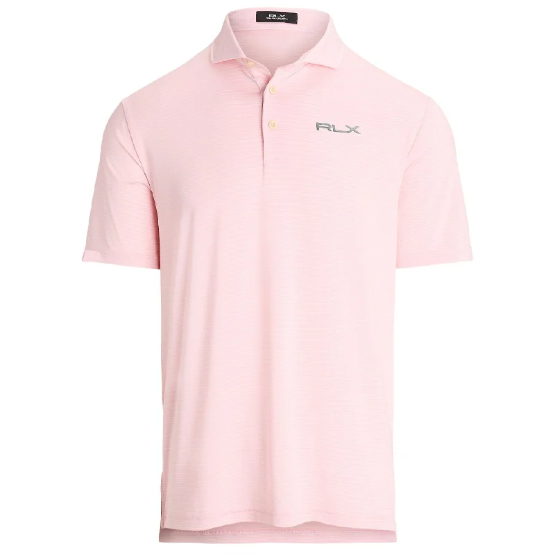 Street Fashion RLX Airflow Jersey Polo Bath Pink - AW24