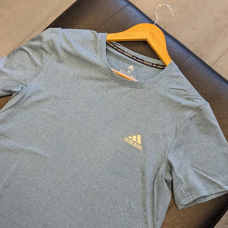 Urban Wear AD - Men 'Grey' Short Sleeve Dry Fit T-Shirt SP06