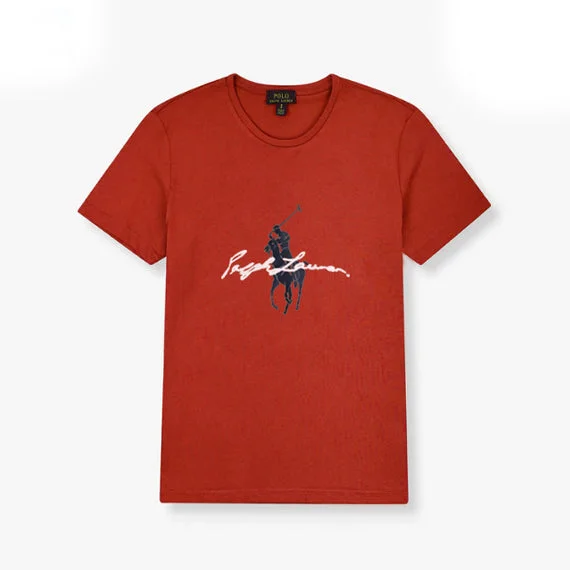 Soft Layers PL - Men 'Red' Polo Pony T-Shirt PL65