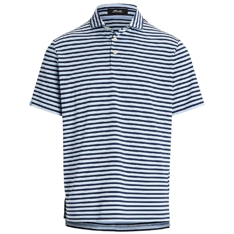 All-Purpose Wear RLX Classic FIt Airflow Stripe Polo Estate Blue - AW24