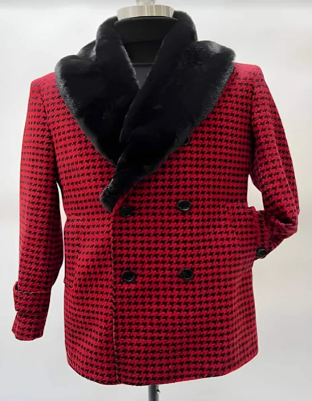Basic Fashion Mens Overcoat - Topcoat For Men - Winter Fabric - Mens Plaid Overcoat - Six Button Wool Peacoat - Plaid Topcoats Basic Fashion Mens Overcoat - Topcoat For Men - Winter Fabric - Mens Plaid Overcoat - Six Button Wool Peacoat - Plaid Topcoats