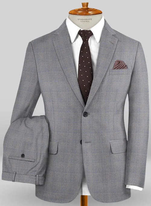 Casual Outerwear Caccioppoli Sun Dream Cecini Gray Wool Silk Suit