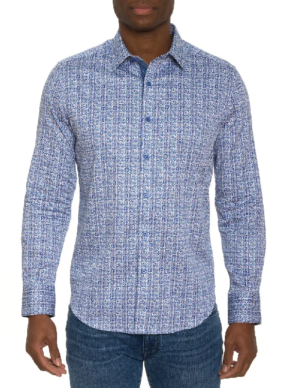 Everyday Apparel DOLMA LONG SLEEVE BUTTON DOWN SHIRT