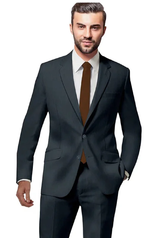 Cool Streetwear Grey Stripe Suit