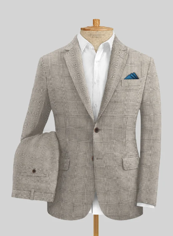 Casual Shirts Solbiati Linen Wool Silk Tapulo Suit