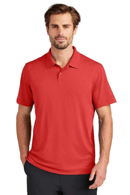 Urban Style Ogio Mens Regain Moisture Wicking Short Sleeve Polo Shirt - Signal Red