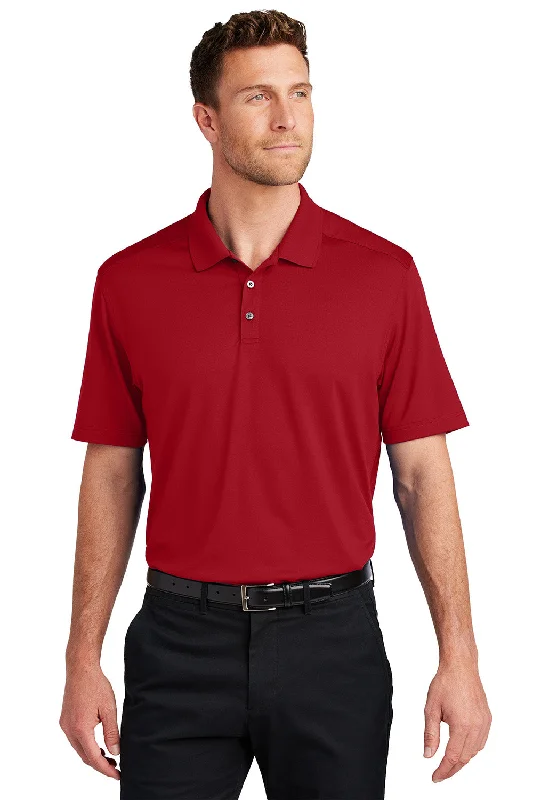 Comfy Outerwear Port Authority Mens City Easy Care Moisture Wicking Short Sleeve Polo Shirt - Engine Red Comfy Outerwear Port Authority Mens City Easy Care Moisture Wicking Short Sleeve Polo Shirt - Engine Red