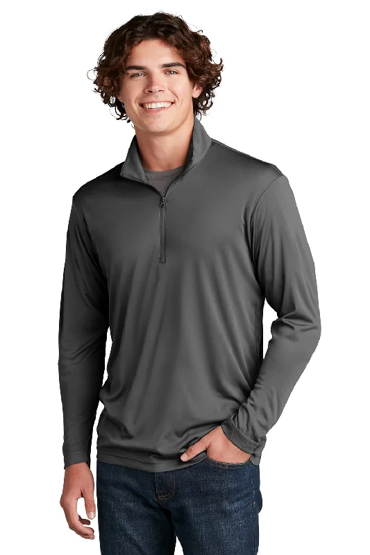 All-Season Outfits Sport-Tek Mens Competitor Moisture Wicking 1/4 Zip Sweatshirt - Iron Grey All-Season Outfits Sport-Tek Mens Competitor Moisture Wicking 1/4 Zip Sweatshirt - Iron Grey