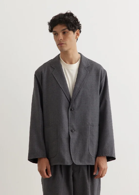 Urban Look Relaxed Wool Jacket