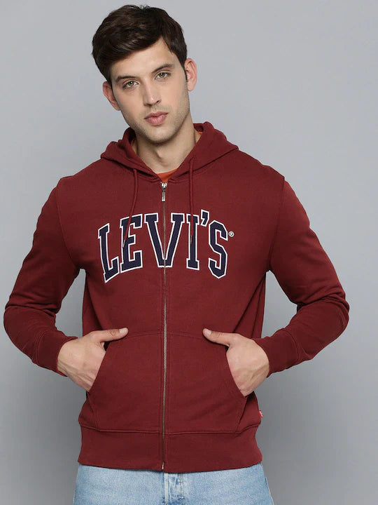 Comfy Hoodies Men's Brand Logo Hooded Sweatshirt