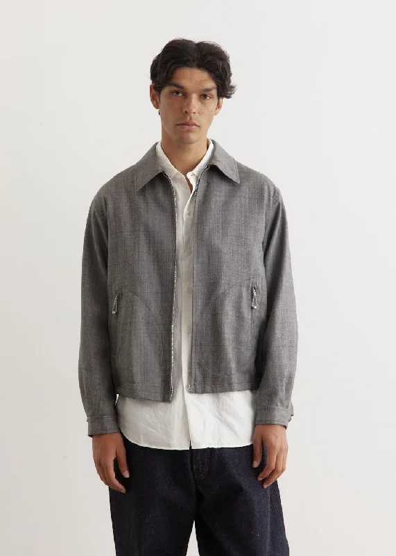 Relaxed Denim Sports Jacket