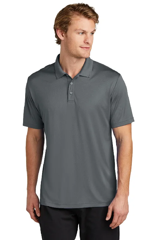 All-Season Outfits Sport-Tek Mens Moisture Wicking Re-Compete Short Sleeve Polo Shirt - Iron Grey All-Season Outfits Sport-Tek Mens Moisture Wicking Re-Compete Short Sleeve Polo Shirt - Iron Grey