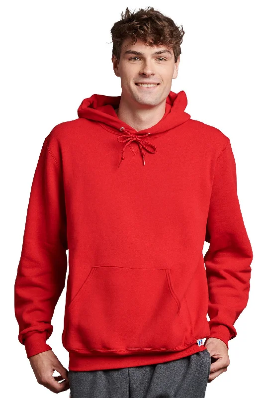 All-Purpose Wear Russell Athletic Mens Dri-Power Moisture Wicking Hooded Sweatshirt Hoodie w/ Pouch Pocket - True Red All-Purpose Wear Russell Athletic Mens Dri-Power Moisture Wicking Hooded Sweatshirt Hoodie w/ Pouch Pocket - True Red