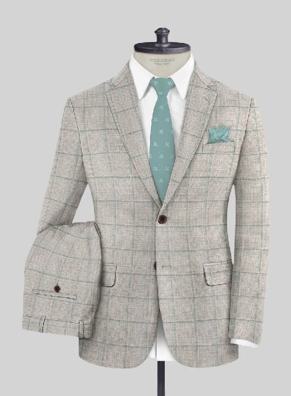 Active Comfort Loro Piana Isaura Wool Silk Linen Suit