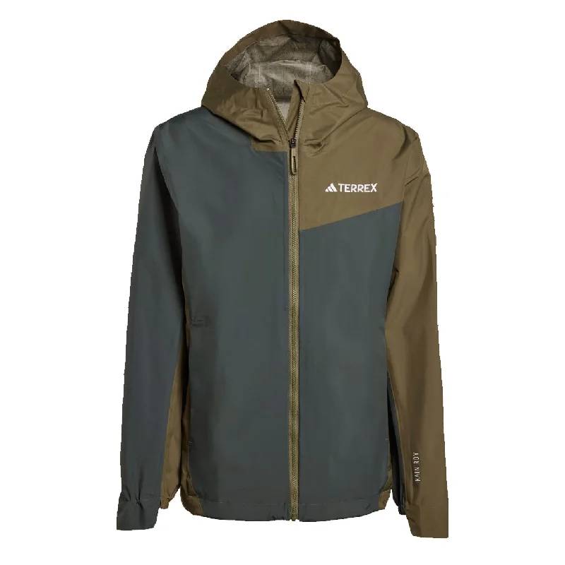 Soft Jackets Adidas Terrex Multi 2.5L Rain.Rdy Jacket Legend Ivy / Olive Strata