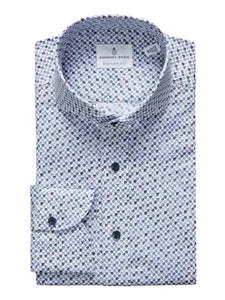 Cool Jackets Geometric Printed Poplin Stretch Shirt SF19230