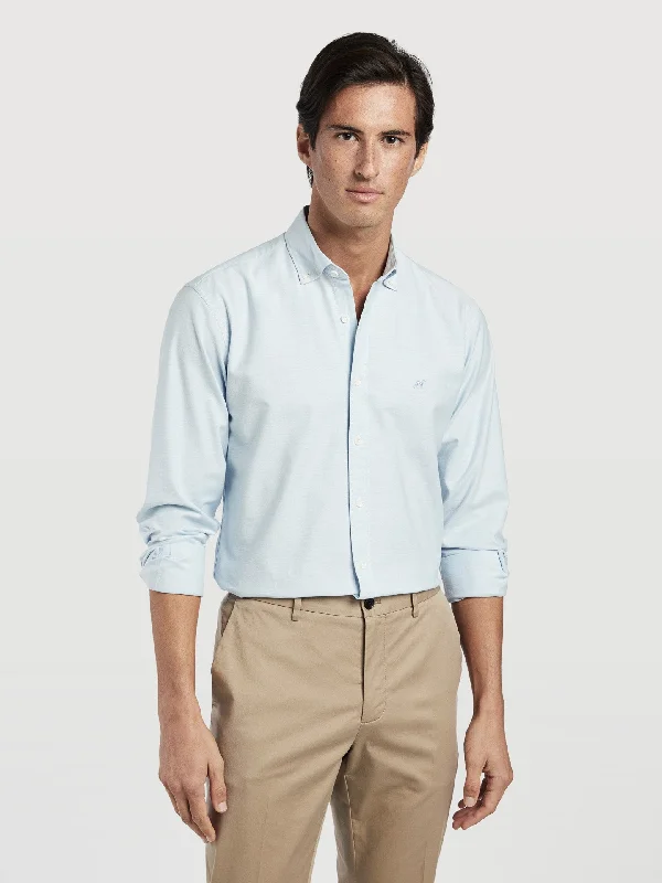 Comfy Hoodies Timeless essential slim fit plain oxford shirt