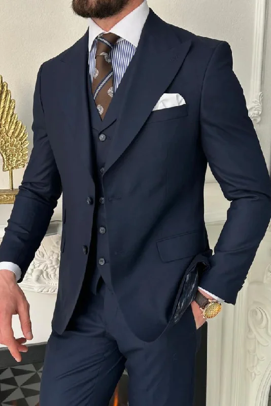 Outdoor Gear Men Navy Blue 3 Piece Suit Wedding Suit Slim Fit Suit Formal Party Wear Suit Business Man Coat Pant Bespoke Prom Wear Outdoor Gear Men Navy Blue 3 Piece Suit Wedding Suit Slim Fit Suit Formal Party Wear Suit Business Man Coat Pant Bespoke Prom Wear