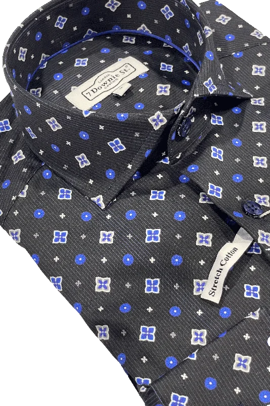 Versatile Wardrobe Long Sleeve Sport Shirt FW 48 Navy