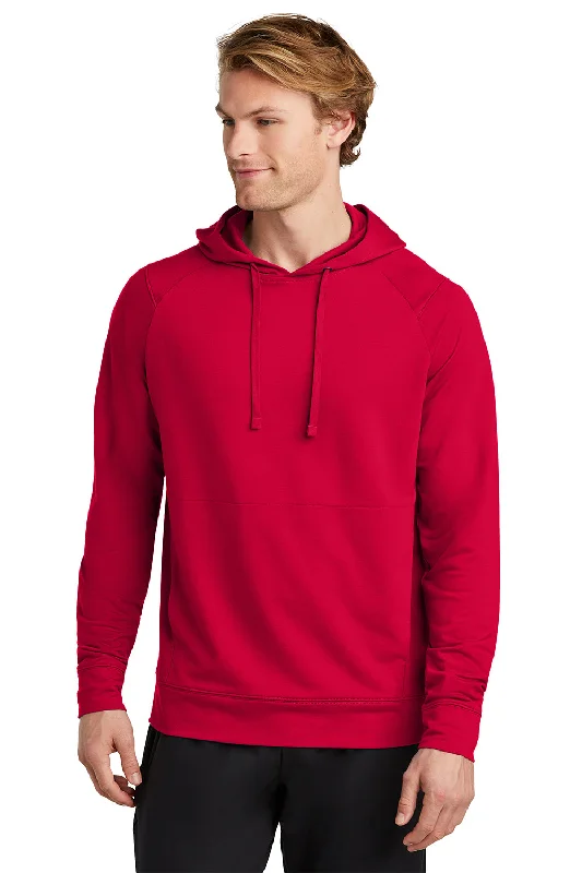 Everyday Comfort Wear Sport-Tek Mens Flex Fleece Moisture Wicking Hooded Sweatshirt Hoodie w/ Pockets - Deep Red Everyday Comfort Wear Sport-Tek Mens Flex Fleece Moisture Wicking Hooded Sweatshirt Hoodie w/ Pockets - Deep Red