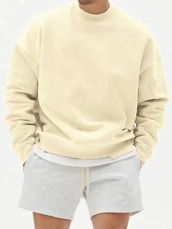 Cool Gear Solid Crew Neck Men Sweatshirt