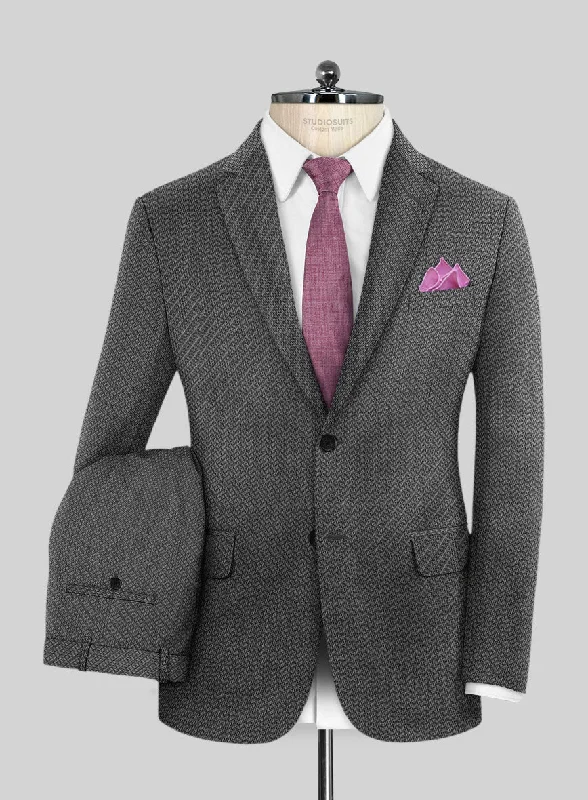 Casual Footwear Italian Wool Edvigo Suit