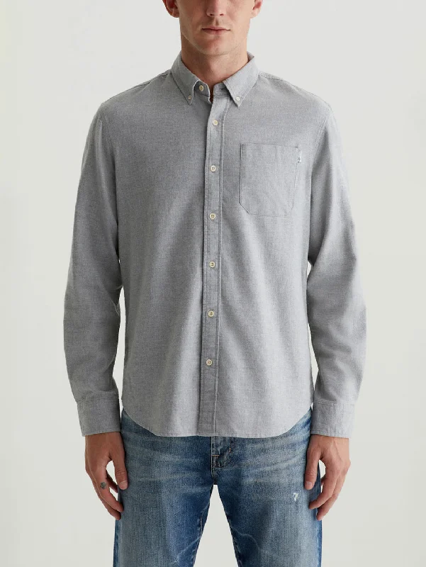 Smart Outfits Aiden Dress Shirt - Heather Grey