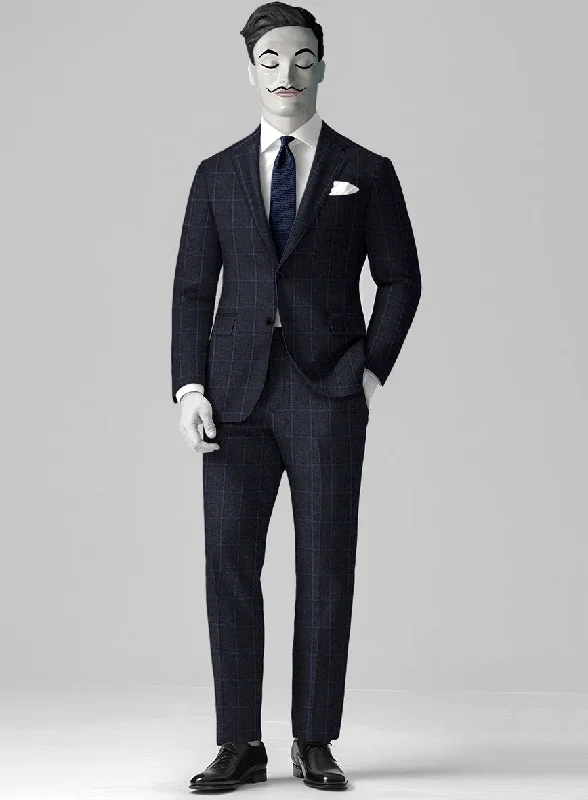 Street-Friendly Wear Italian Wool Manlio Suit