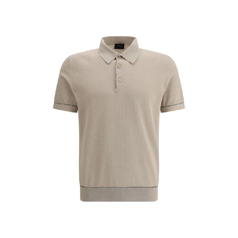 Flexible Styles Brioni Polo Men's Shirt