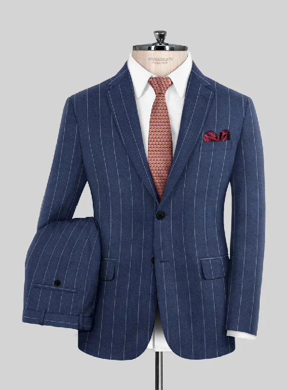 Everyday Jackets Caccioppoli Nuoa Blue Wool Suit