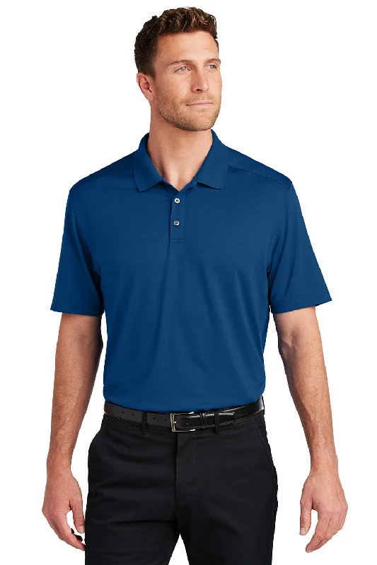 Street Casuals Port Authority Mens City Easy Care Moisture Wicking Short Sleeve Polo Shirt - True Blue Street Casuals Port Authority Mens City Easy Care Moisture Wicking Short Sleeve Polo Shirt - True Blue