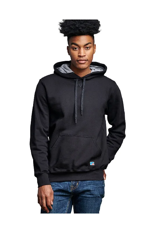 Timeless Style Russell Athletic Mens Classic Hooded Sweatshirt Hoodie w/ Pouch Pocket - Black - Closeout Timeless Style Russell Athletic Mens Classic Hooded Sweatshirt Hoodie w/ Pouch Pocket - Black - Closeout