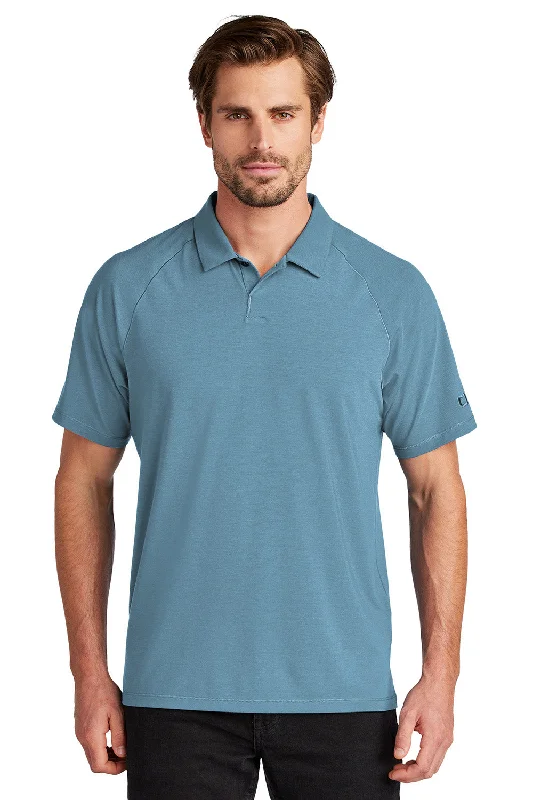 Comfy Suits Ogio Mens Motion Moisture Wicking Short Sleeve Polo Shirt - Mist Blue
