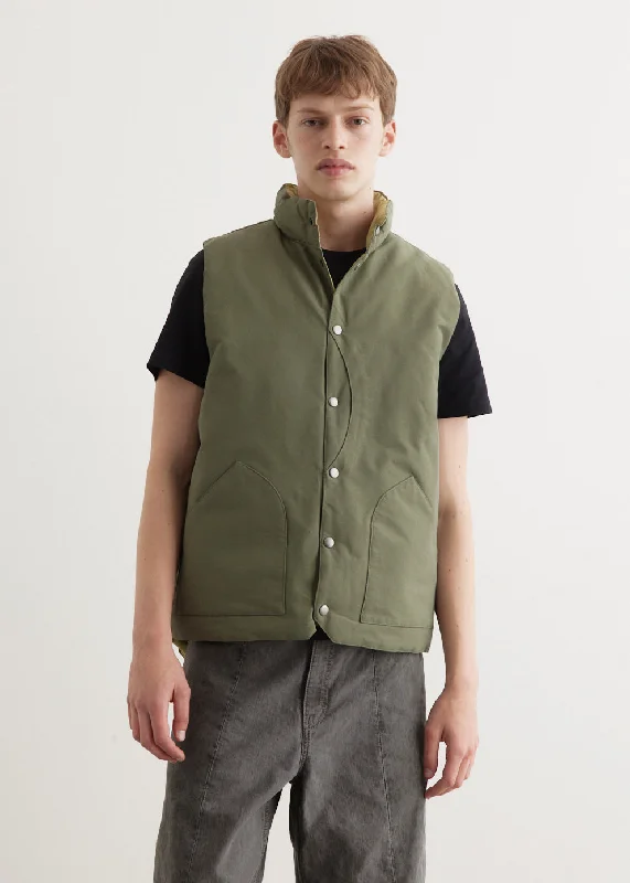Weekend Wear Quilted Reversible Vest