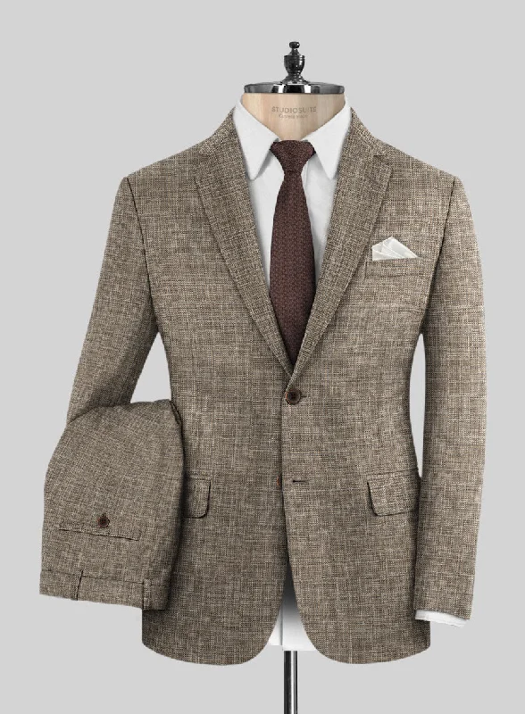 Casual Layers Loro Piana Cruz Wool Silk Linen Suit