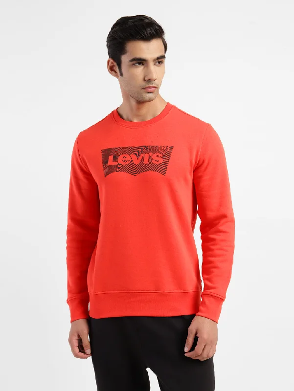 Outdoor Outfits Men's Brand Logo Crew Neck Sweatshirt