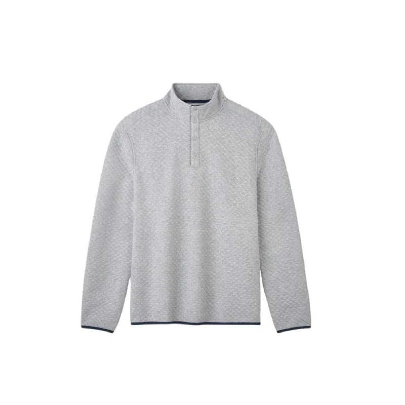 Sporty Trends Gramercy Pullover In Heather Gray