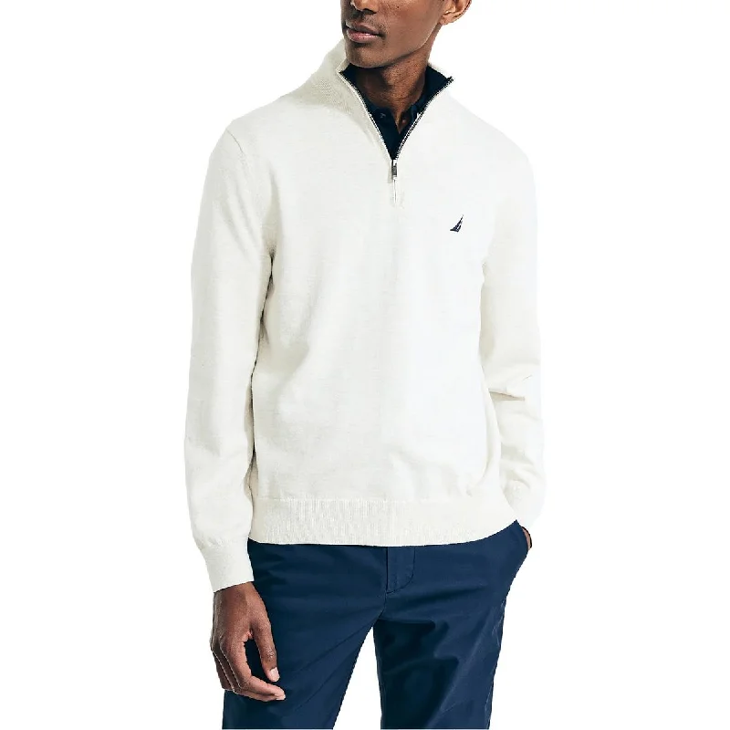Athletic Gear Mens Logo Knit Pullover Sweater