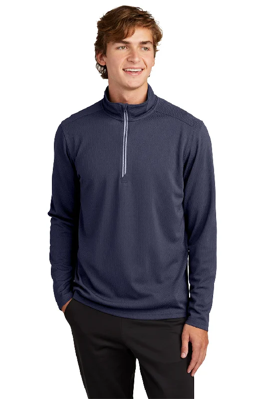 Lightweight T-shirts Sport-Tek Mens Sport-Wick Moisture Wicking 1/4 Zip Sweatshirt - True Navy Blue Lightweight T-shirts Sport-Tek Mens Sport-Wick Moisture Wicking 1/4 Zip Sweatshirt - True Navy Blue