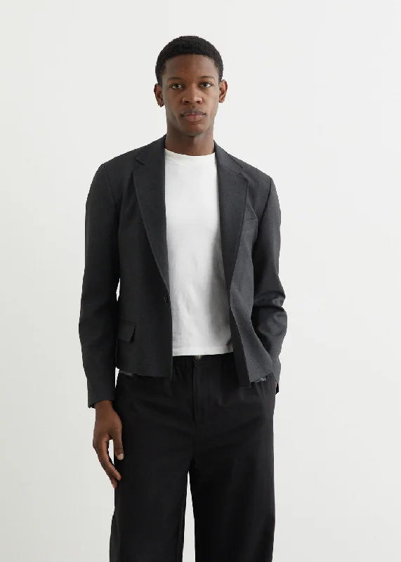 Modern Casuals Cut Off Short Jacket
