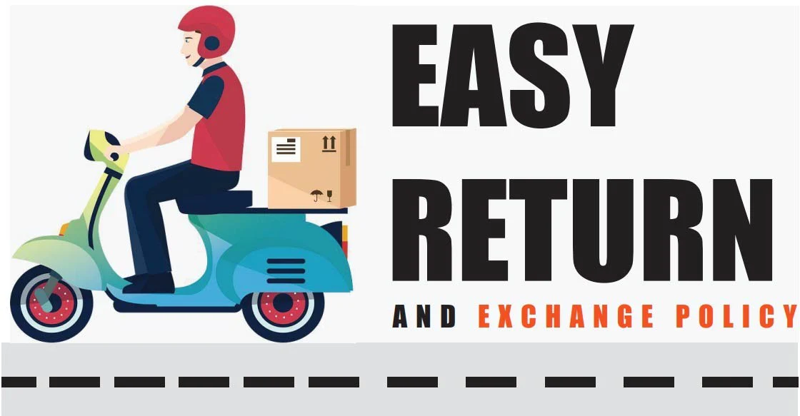 Return & Exchange Exchanges are offered for size, color, or defective items.