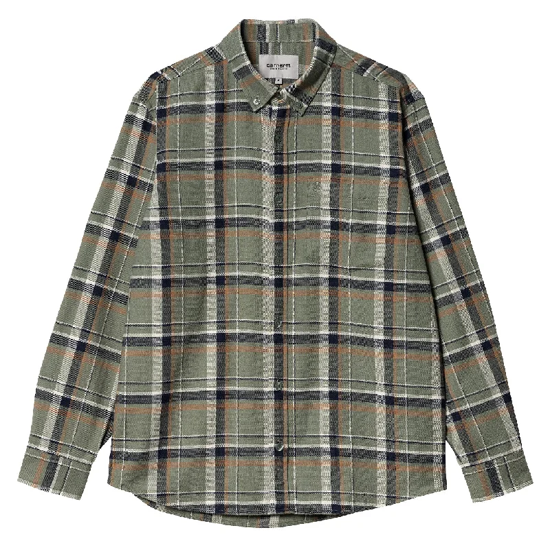 Carhartt WIP L/S Swenson Shirt Swenson Check Park