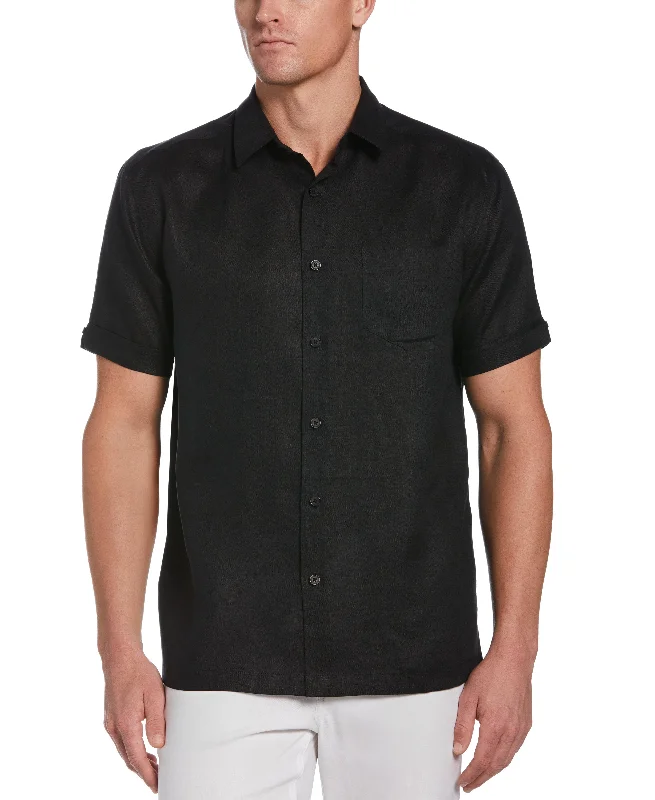 Lightwear Options Comfortable Wardrobe Classic Solid Linen Shirt