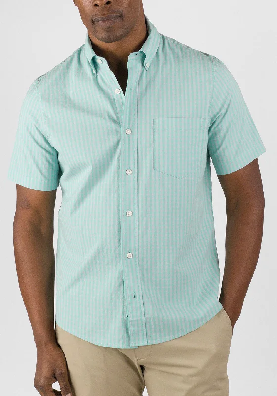 Urban Style Sporty Bottoms Airotec® Stretch Poplin Short Sleeve Shirt