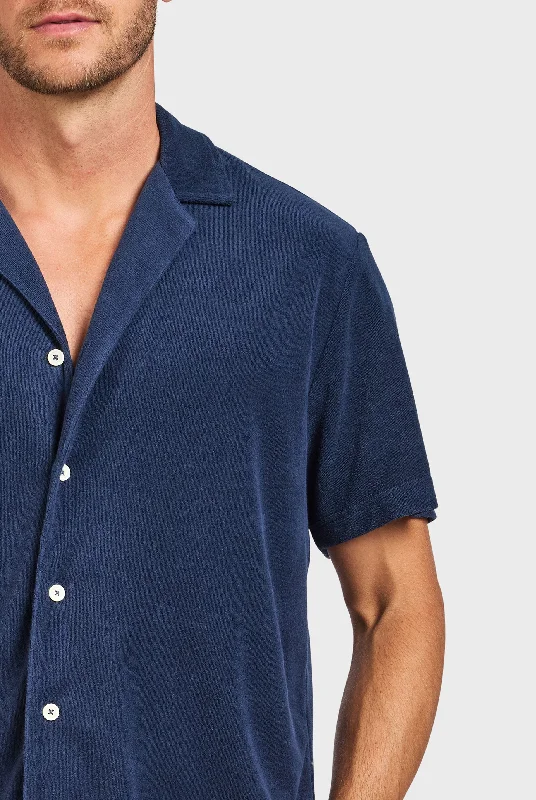 Urban Outfits Minimalist Jackets Bahama Terry SS Shirt